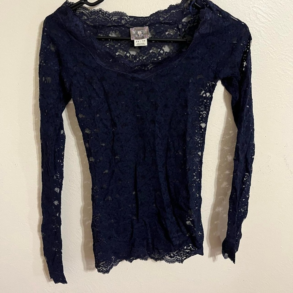 Free People Lace Top